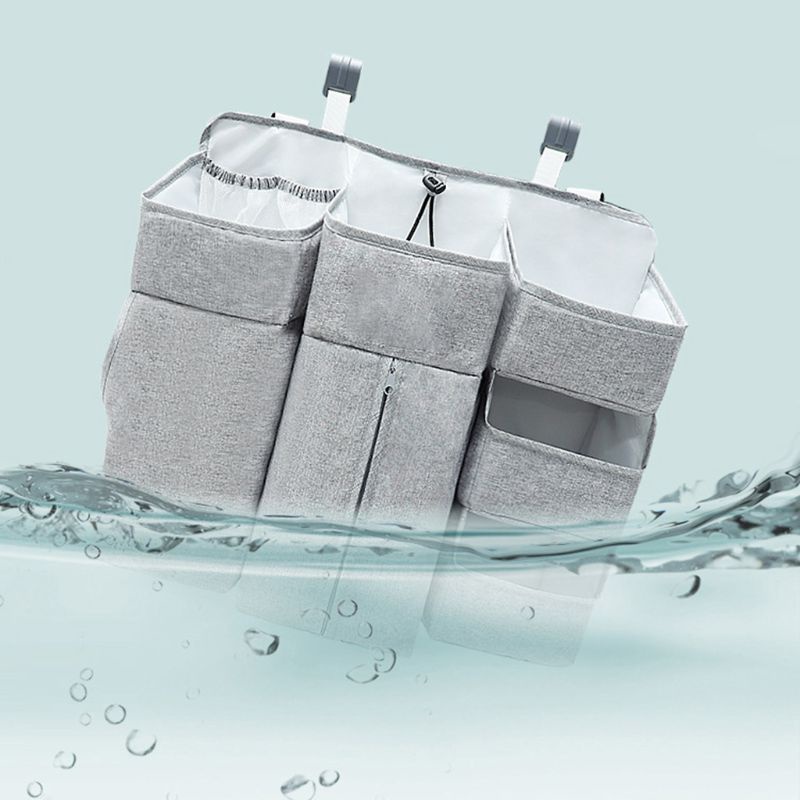 Túi Đựng Vật Dụng Treo Nôi Em Bé Tiện Lợi