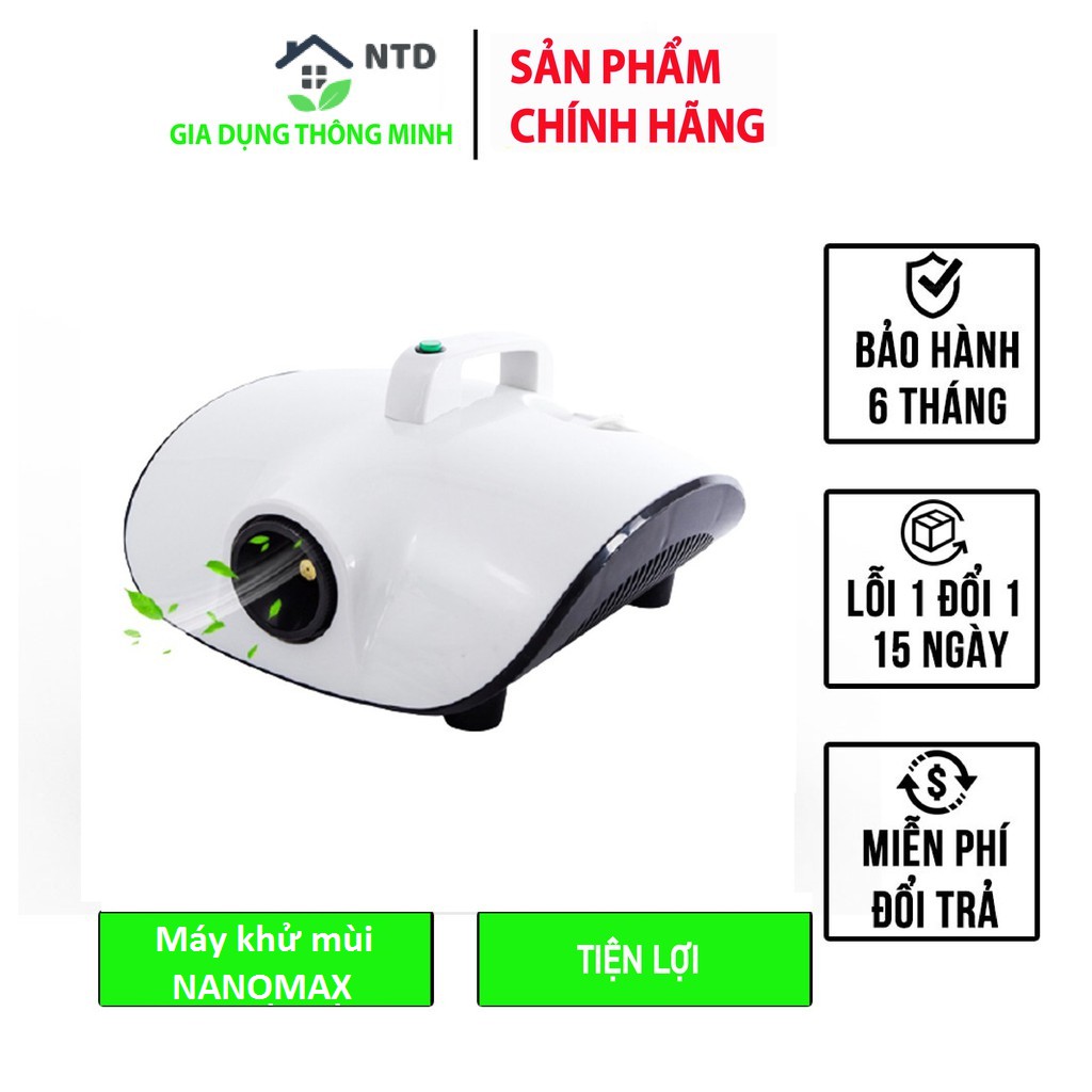 Máy Khử Mùi NANOMAX - Khử Trùng - Khử Khuẩn Công Nghệ Nano - Phun Sương Ô Tô, Trong Gia Đình, Văn phòng NT2883