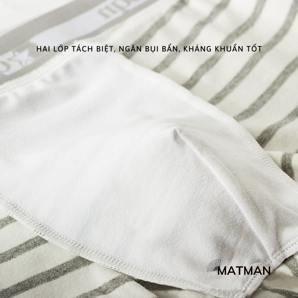 Quần sịp đùi nam quần boxer nam MATMAN M L XL cá tính thoáng khí mùa hè