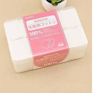 GIÁ SIÊU RẺ  Bông tẩy trang miếng Miniso 1000 miếng Hàng chính hãng