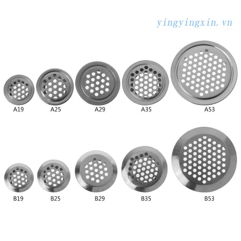 Lỗ Thông Gió Bằng Thép Không Gỉ Hình Tròn Cho Xe Hơi
