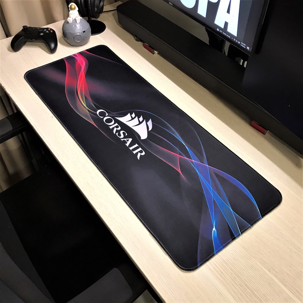 Lót Chuột - Pad Chuột - Mouse Pad - CORSAIR Gaming - Chống Nước - Size lớn (90x40 dày 4mm) (80x30 dày 3mm)