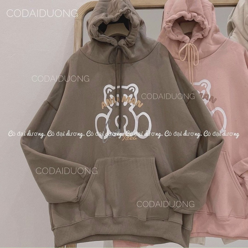 ÁO HOODIE  PHỐI HỌA TIẾT PHỐI MÀU NGỘ NGHĨNH THỜI TRANG ĐẸP CHẤT PHONG CÁCH MS3