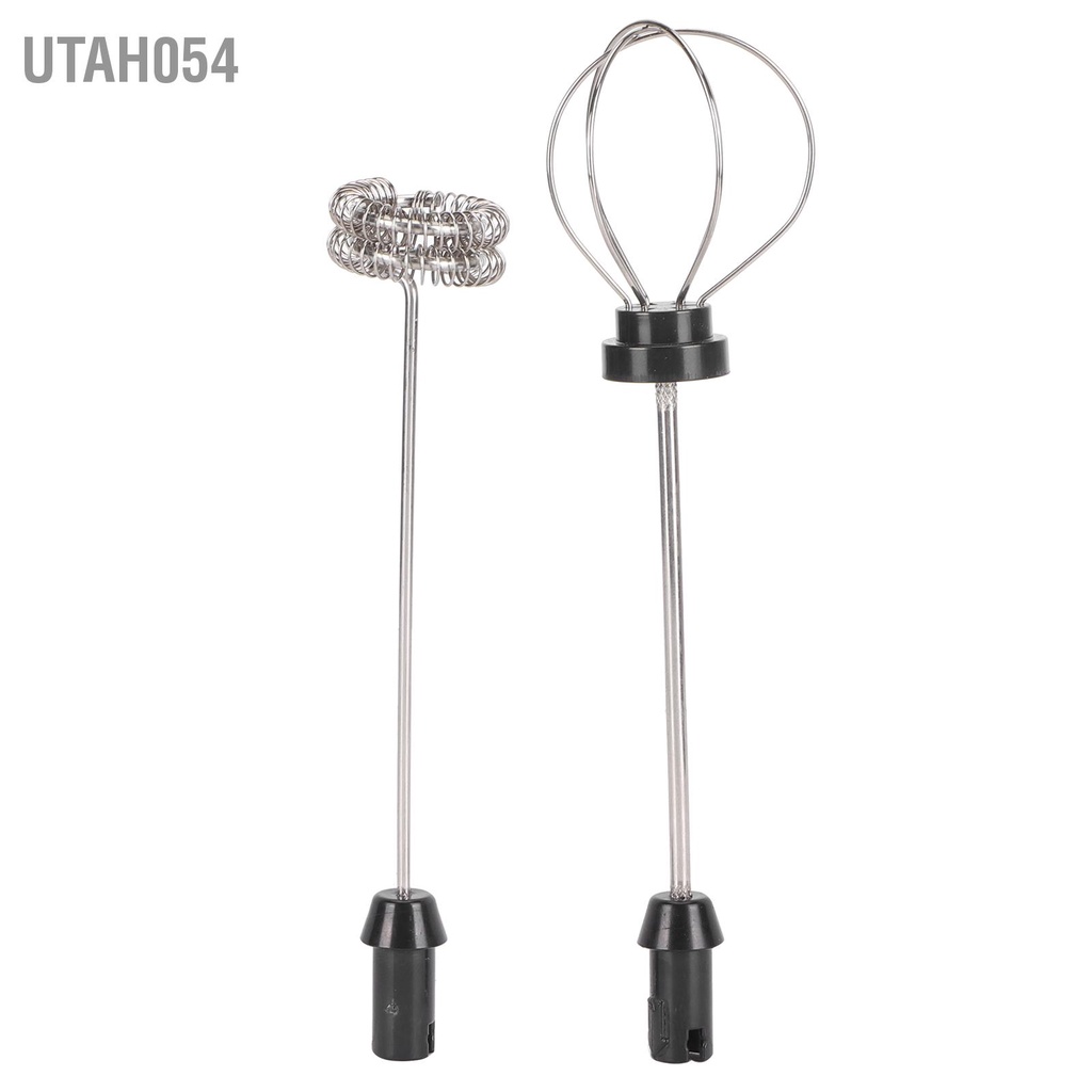 Utah054 Máy đánh trứng điện cầm tay UBS Sạc sữa trộn đông lạnh Phụ kiện nhà bếp Màu trắng