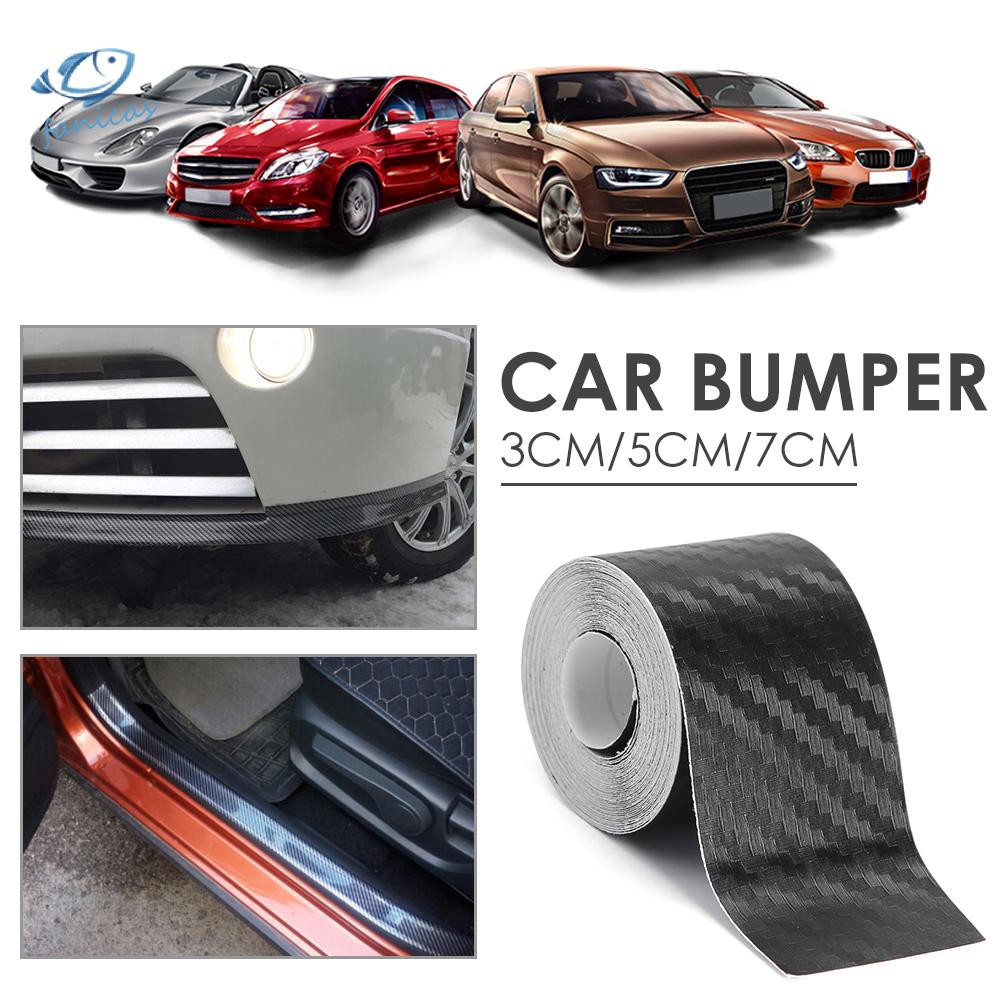 Miếng dán viền cửa xe hơi chất liệu sợi carbon chống trầy