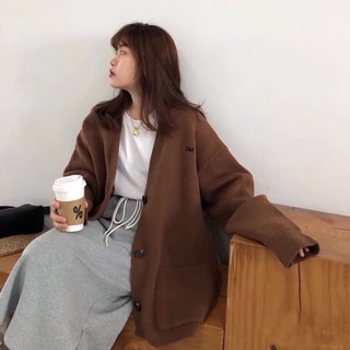 Áo cardigan cổ v 🌺 - kèm ảnh thật