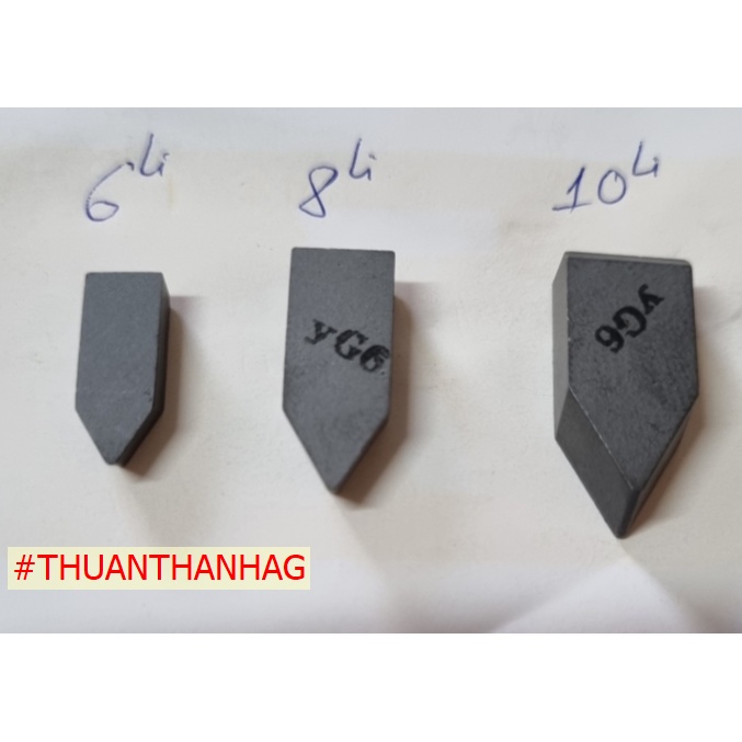 Mũi dao tiện YG6  6Li, 8Li, 10Li