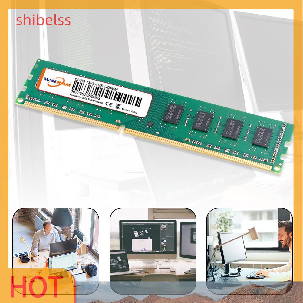 Mô Đun Lưu Trữ Ram Shibelss 240 Pin 4gb 1333mhz Ddr3 Cho Máy Tính | BigBuy360 - bigbuy360.vn