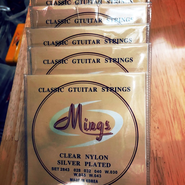 Dây đàn guitar - Mings