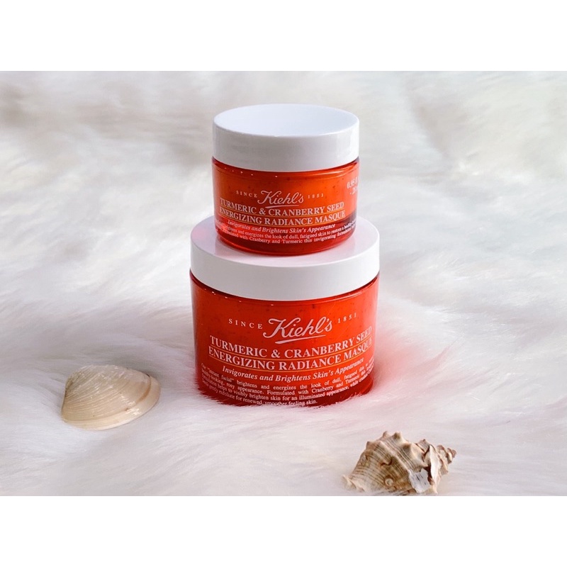 Mặt Nạ Nghệ Kiehl's Tumeric &amp; Cranberry Seed Energizing Radiance