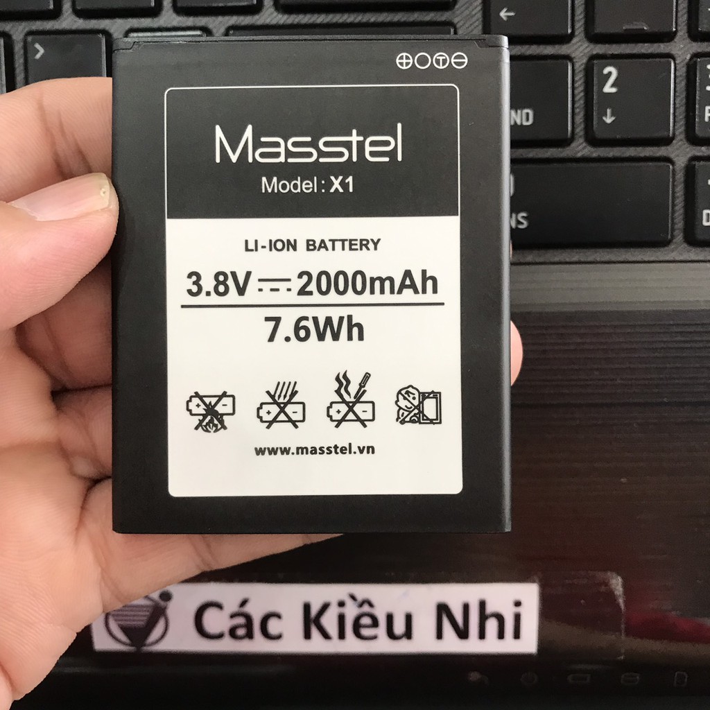 Pin Masstel | Masstel X1 | Masstel X3 | Masstel X5 | Masstel X6 | Masstel X8 | Masstel X9 | Bộ sạc cóc cáp