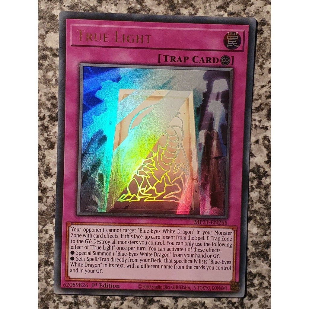 Bài Yugioh - True Light  #Art Blue Eyes White Dragon