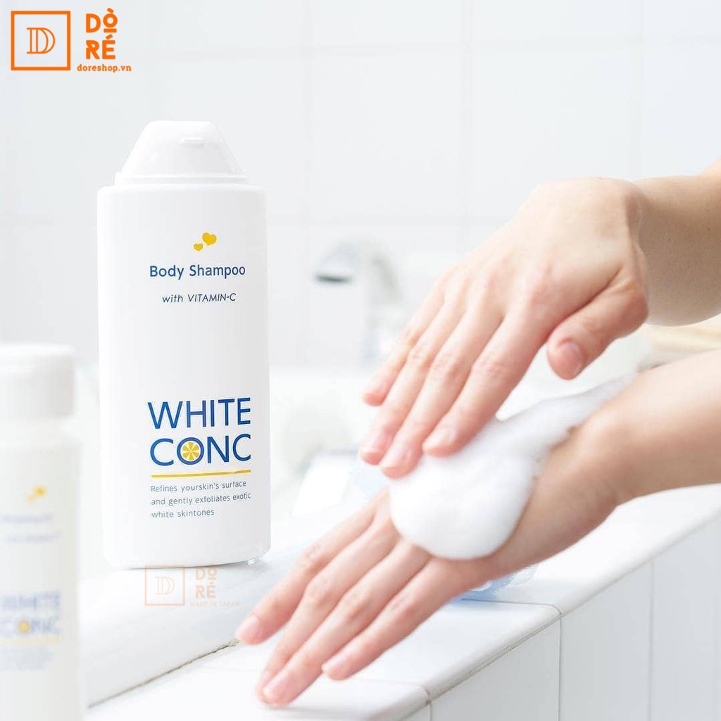 SALE-Nhật nội địa SALE- Sữa tắm trắng White Conc 360ml