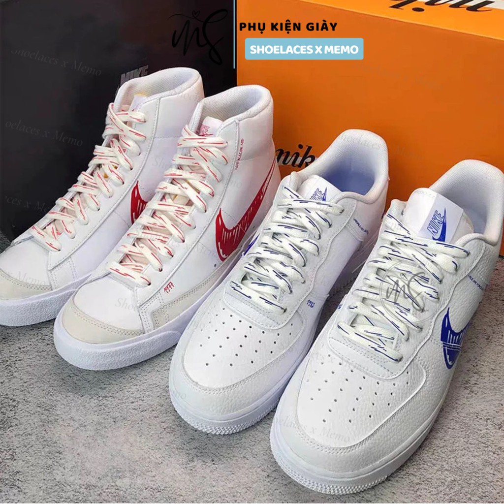 Dây Giày Nike Air Jordan Mid Phong Cách Dùng Cho AJ1 AF1 - Kèm lọ đựng