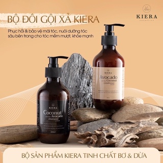 BỘ DẦU GỘI XẢ KIERA - chăm sóc tóc chuyên sâu - giảm gãy rụng và kích thích mọc tóc