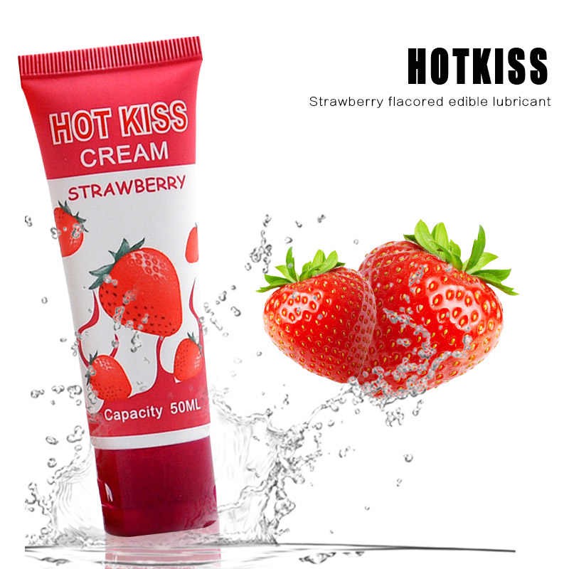Gel Bôi Trơn Hot Kiss Hương Dâu Tây 50ml