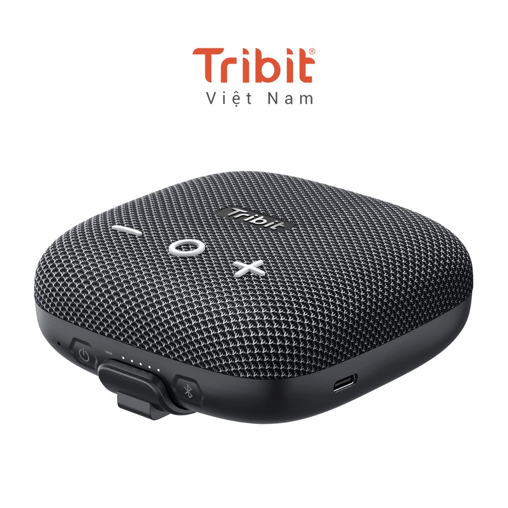 Loa di động Tribit StormBox Micro 2 - Chống nước & chống bụi IP67, âm Bass mạnh mẽ, có thể gắn xe đạp, Bluetooth 5.3