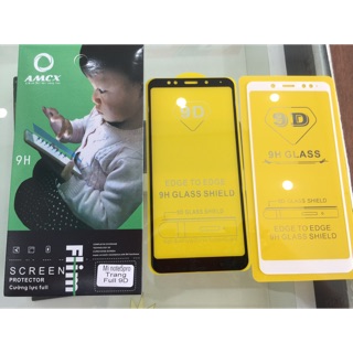 Cường lực Full màn 9D xiaomi Redmi Note 5 Pro