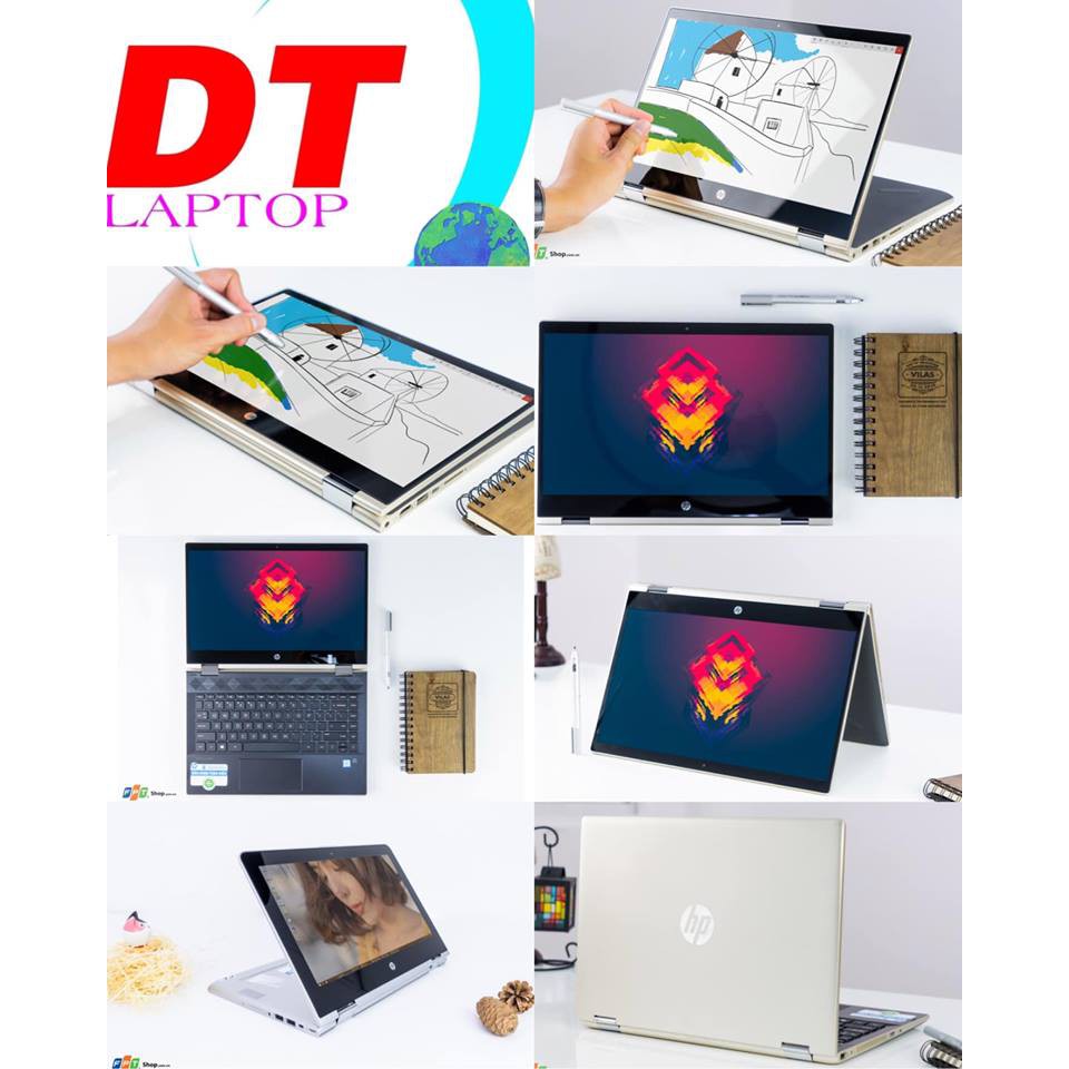 Hp X360 Laptop 2 trong 1 màn cảm ứng