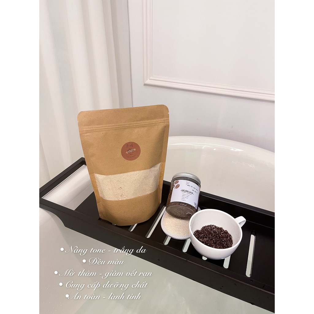 BỘT TẮM TRẮNG DA - SẢN PHẨM HANDMADE - THUẦN CHAY 100% THỰC VẬT | BigBuy360 - bigbuy360.vn