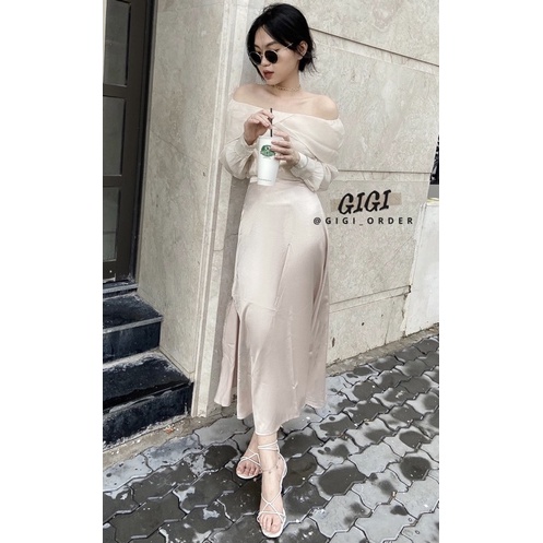 Lily Blouse  + Satin Skirt