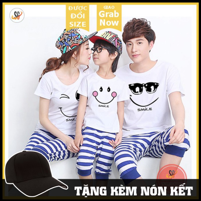 Takan Store Áo thun gia đình 3 người - Thun cotton - Đủ size cả nhà Takan Store