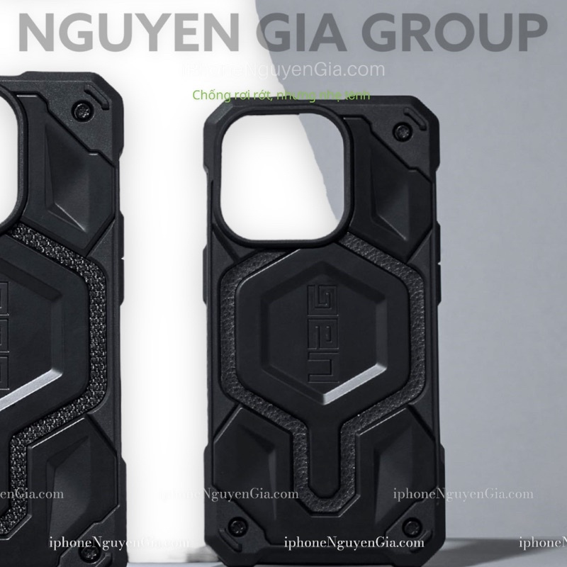 ỐP LƯNG UAG MONARCH PRO Kevlar with MAGSAFE CHO IPHONE 14 PRO MAX tại nguyễn gia group Cao Đạt Q5: