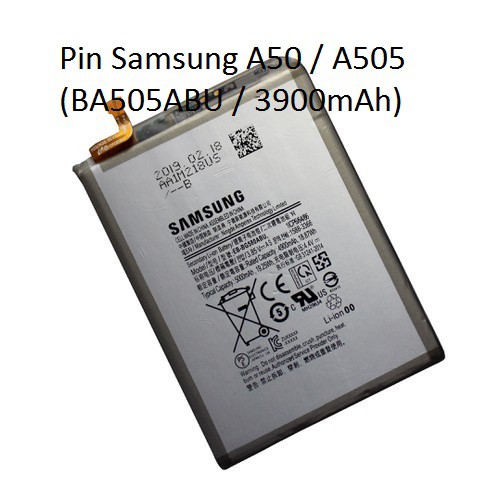 Pin Samsung A50 / A505 (BA505ABU / 3900mAh)