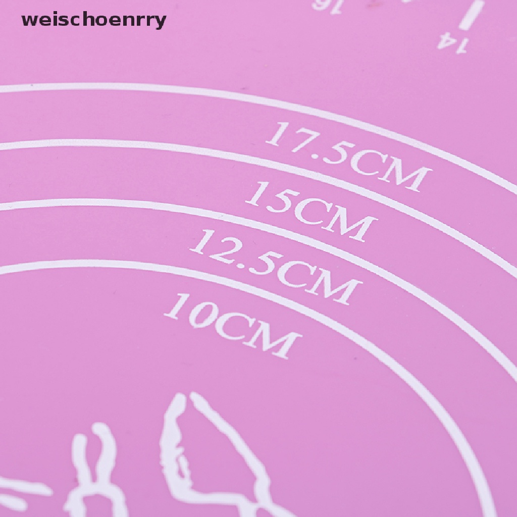 Thảm Silicone Chống Dính Dùng Lăn Bột Làm Bánh