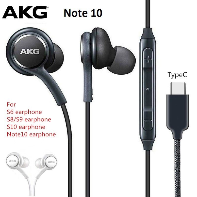 Tai Nghe AKG Tích Hợp Mic Đàm Thoại Kết Nối Jack 3.5mm, Type C Cho Điện Thoại, Máy Tính Bảng