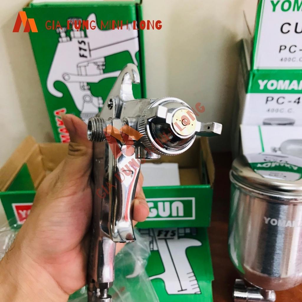 Súng phun sơn YOMAKA F75( bình 400cc) chính hãng