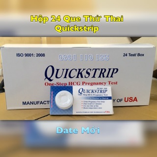 Hộp 24 Que Thử Thai Quickstrip