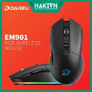 Chuột không dây Gaming Dareu EM901 Black - Wireless