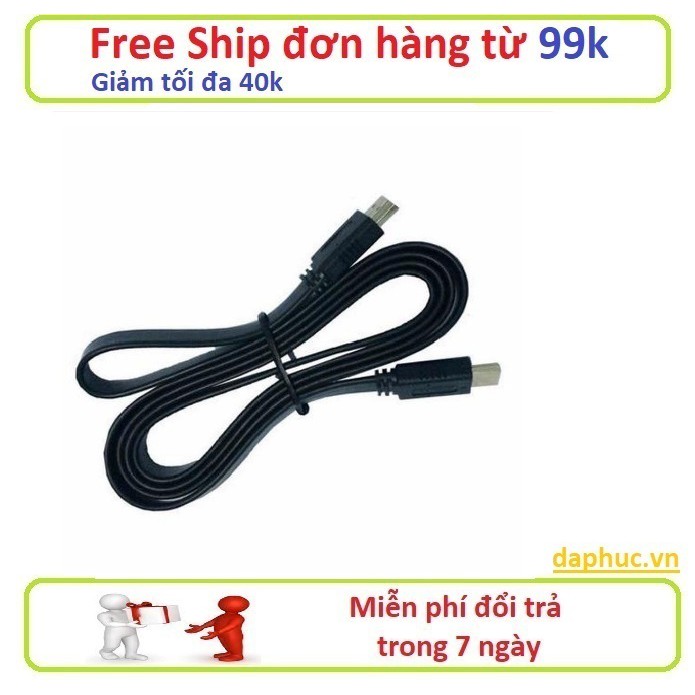 Dây cáp HDMI 1.5M  FULL HD (Đen) - Hàng nhập khẩu 040159