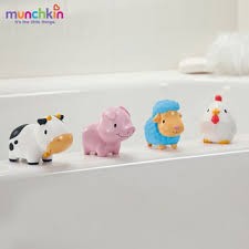 Đồ chơi 8 con vật phun nước Munchkin