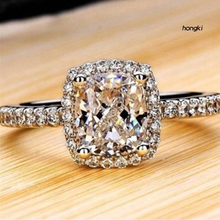 Nhẫn nữ đính đá zircon thời trang