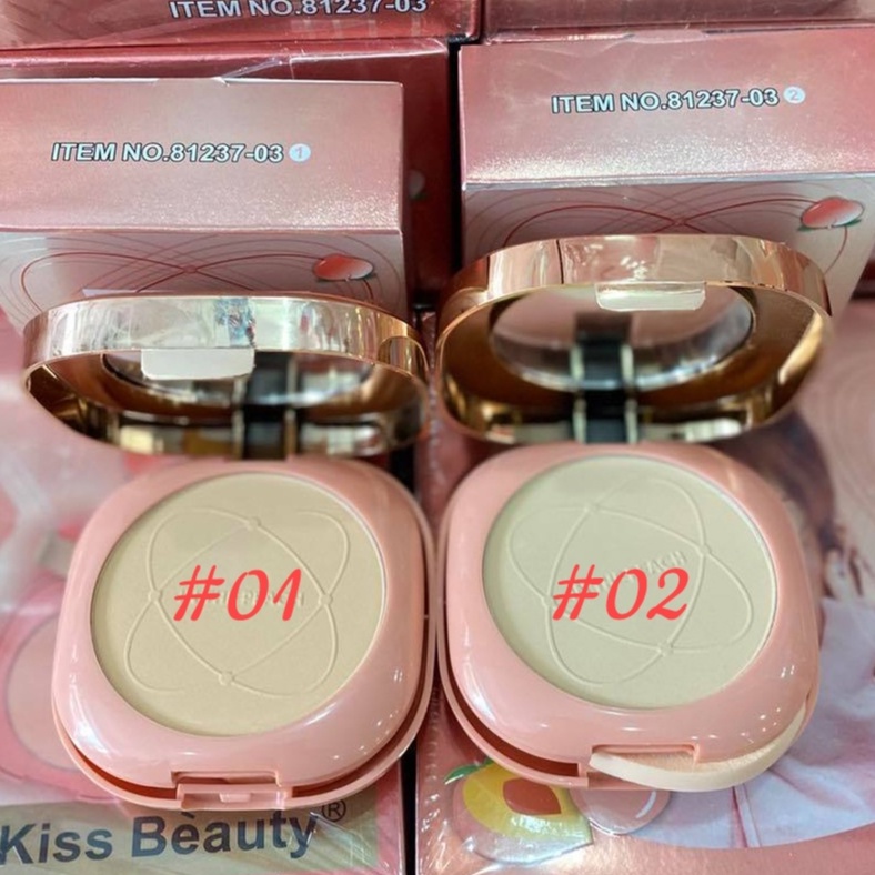 Phấn phủ Kiss Beauty dạng nén tiện lợi , kiềm dầu nội địa Trung g20shop | BigBuy360 - bigbuy360.vn