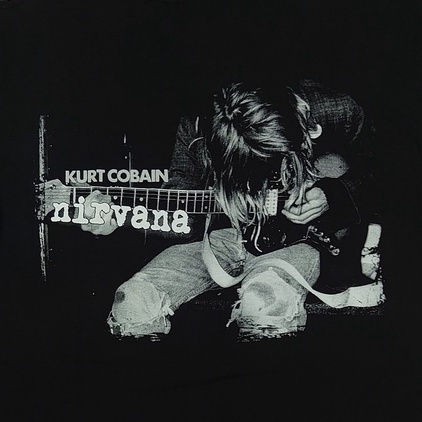 Nirvana nevermind khuyến mãi nam châm baju band tshirt rock metal vintage | Đá nóng | Rock band tee lelaki black large plus size xs-xxxl 100% cotton dành cho nam giới quà tặng sinh nhật thông thường