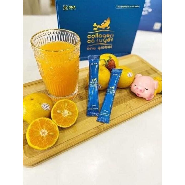 Collagen cá tuyết Cocayhoala làm đẹp da căng bóng ngậm nước ẩm mượt hộp 30 gói | BigBuy360 - bigbuy360.vn