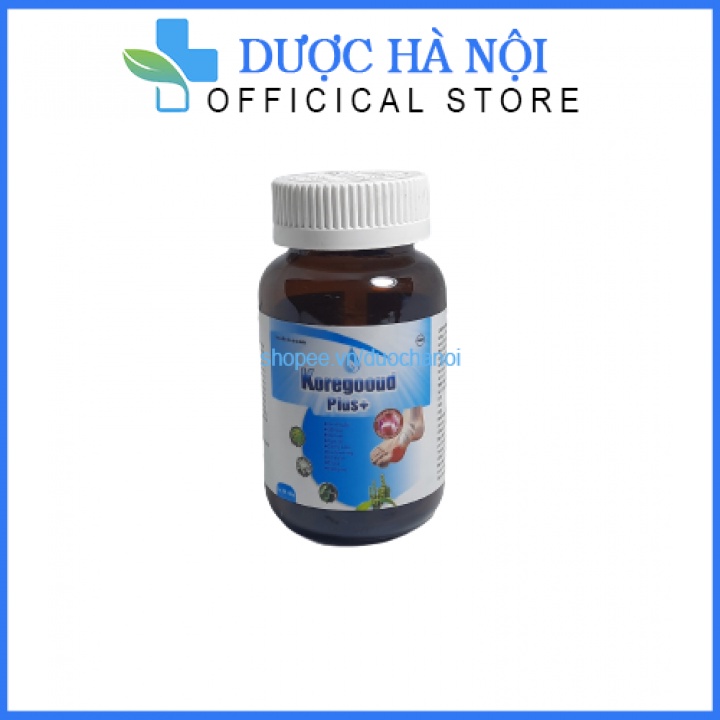 Viên uống giảm Gut KoreGooud Plus - Giúp ổn định Acid Uric trong máu, giảm đau Gout hiệu quả hộp 30 viên