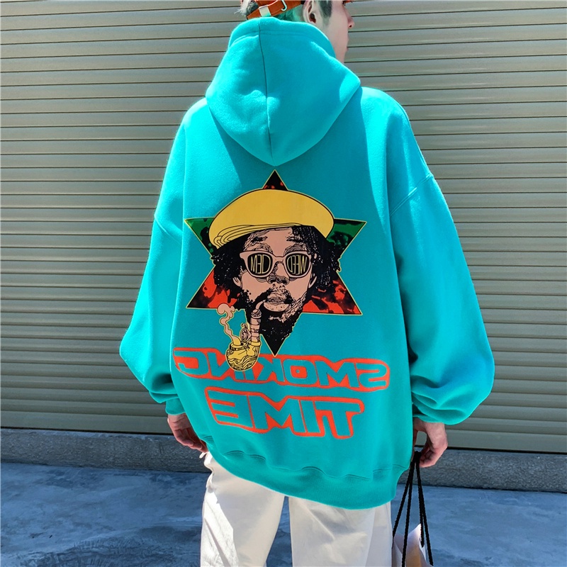 Áo hoodie cặp IFNICEFUTURE phong cách thời trang Hồng Kông cho sinh viên đường phố