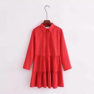 VÁY KẺ ĐỎ TQXK