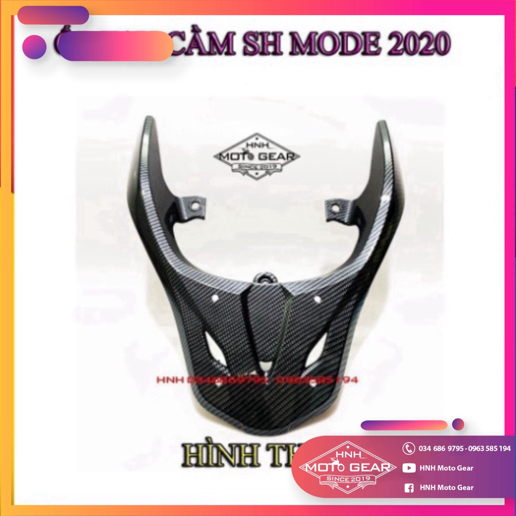 Ốp Tay Dắt ( Cảng Sau ) Carbon SH Mode 2020 Artista Chính Hãng