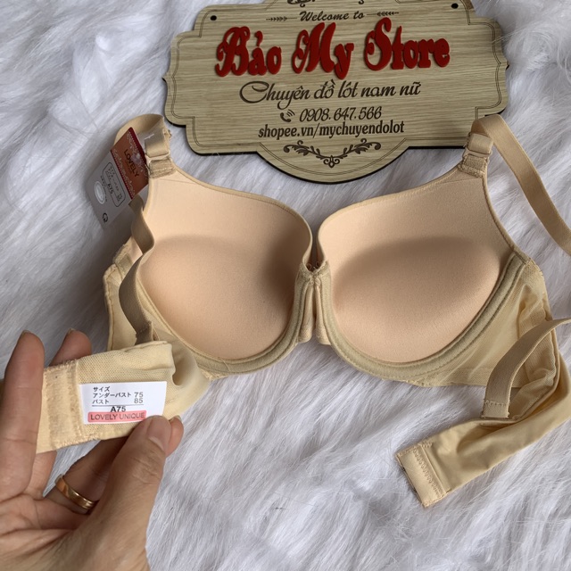 Áo Lót Lovely Mút Dày Siêu Đẩy Siêu Nâng Tạo Khe Ngực Size (A75-B85)