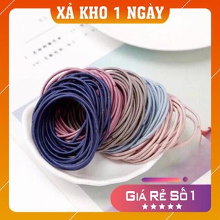 [Freeshp- xả kho 1K] Thun buộc tóc hàn quốc 1k 3 chiếc