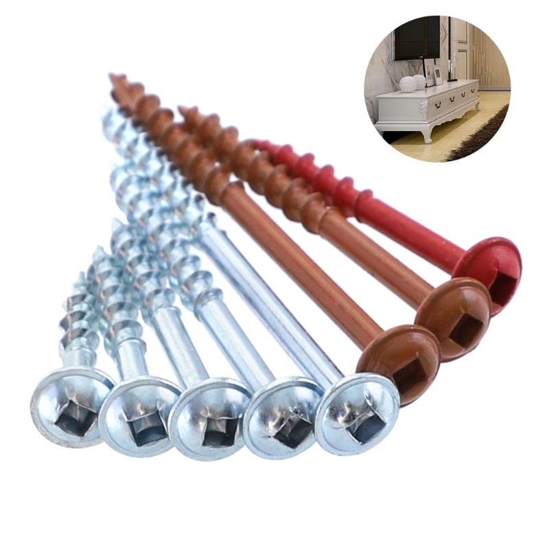 Set 100 Ốc Vít Mạ Kẽm Bỏ Túi Tiện Dụng