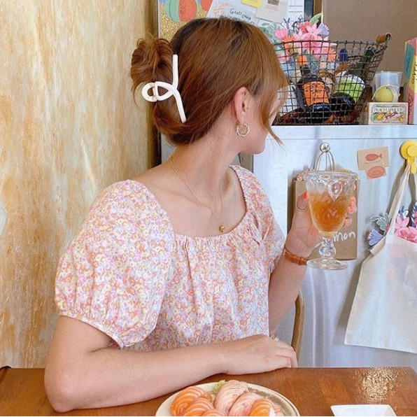 Cặp tóc DEMI - Kẹp tóc răng lược Hàn Quốc - Hair Clips