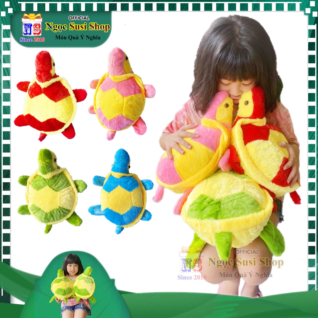 GẤU BÔNG CON RÙA NHỎ HUYỀN THOẠI CHO BÉ SIÊU CƯNG - CON RÙA CHO BÉ