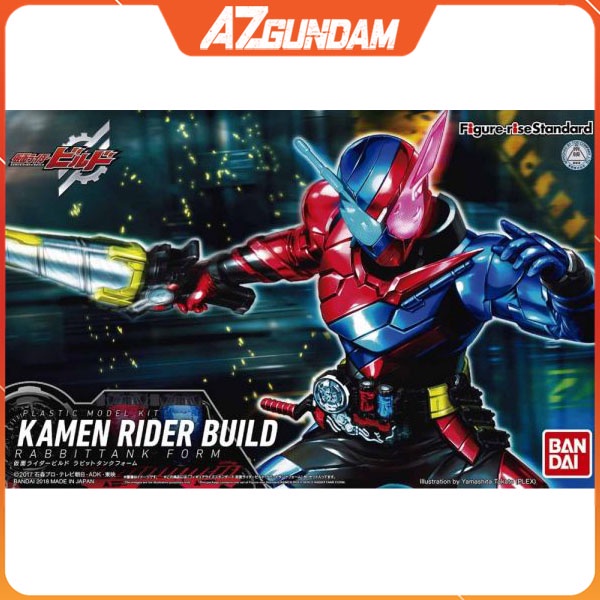 Mô Hình Lắp Ráp Figure-rise Standard Kamen Rider Build Rabbit Tank Form Tỉ lệ 1/12 Đồ chơi nhân vật Kamen Rider