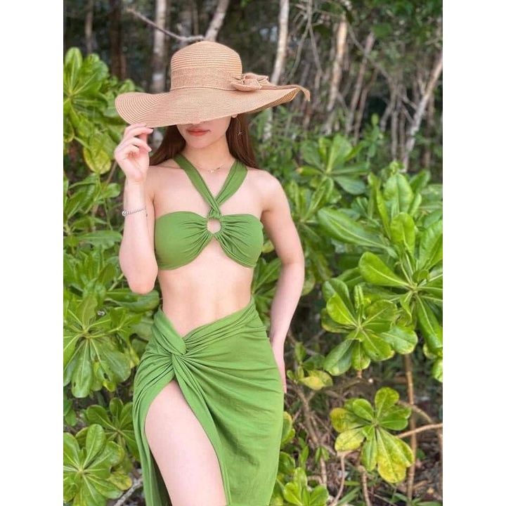Bikini 3 món, đồ bơi, đồ đi biển đẹp BKN002